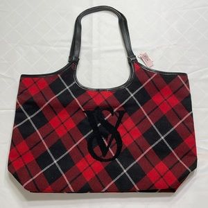 Victoria’s Secret Plaid Tote